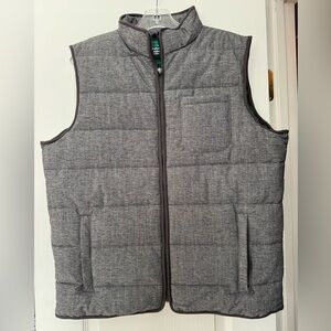Vineyard Vines Gray Quilted Men's Performance Vest